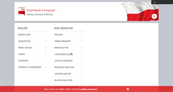 Desktop Screenshot of bip.krzepice.pl
