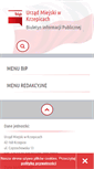 Mobile Screenshot of bip.krzepice.pl